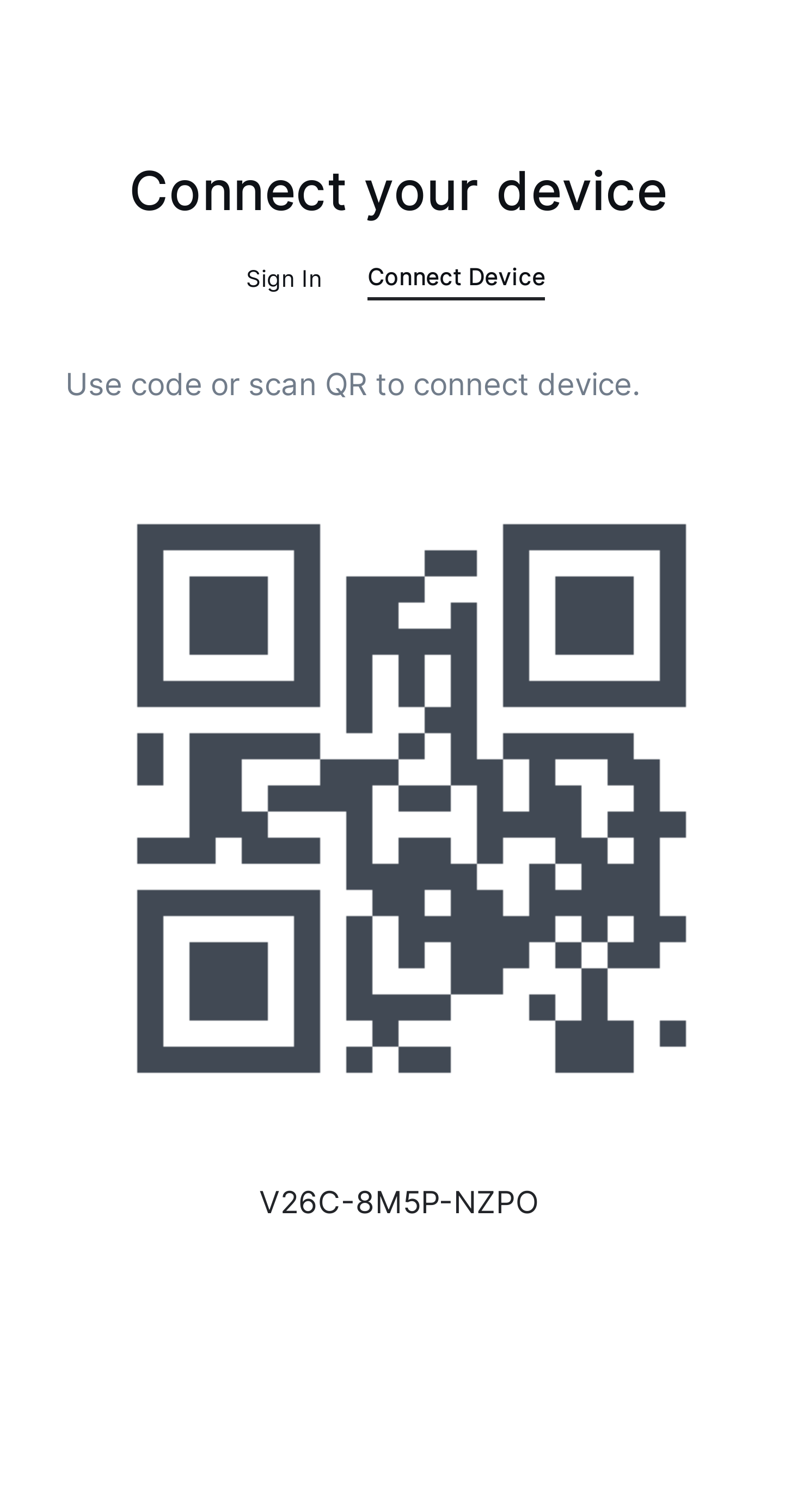 QR Code Scan